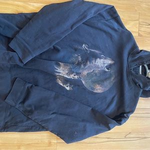 Vintage Wolf Hoodie